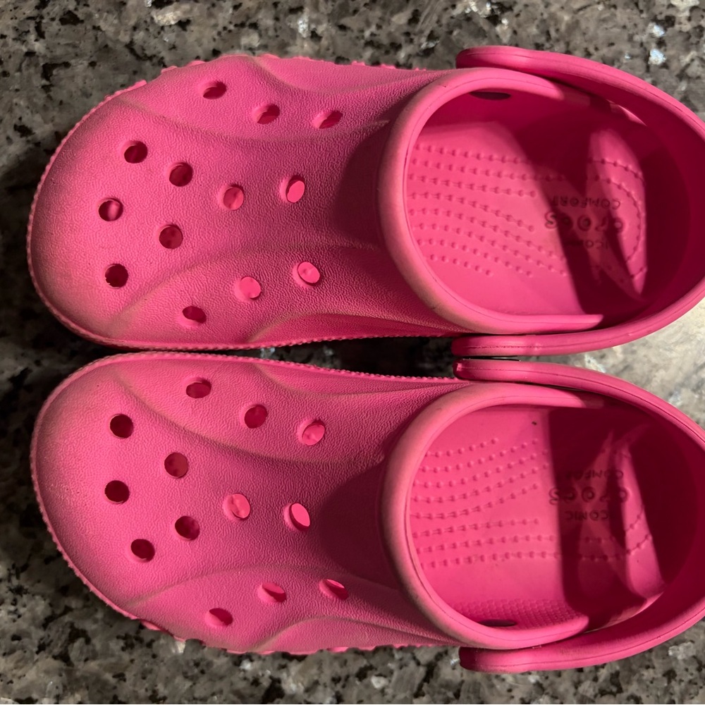 CROCS Kids Vibrant Pink Sandals